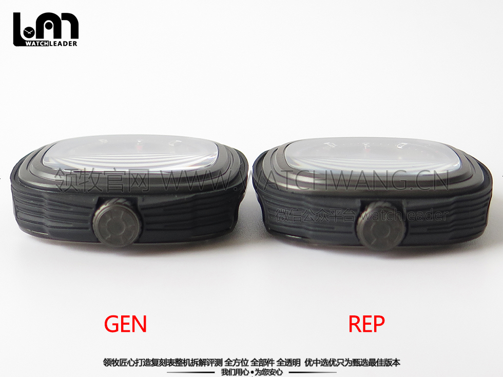 【对比】总第514期丨SF厂sevenfriday七个星期五P3B/01黑面真假对比评测-领牧表业